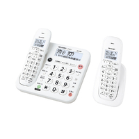 シャープ デジタルコードレス電話機(受話子機+子機1台タイプ) e angle select ホワイト系 JDGE3CL
