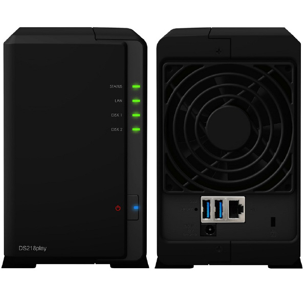 エディオンネットショップ Synology Ds218play クアッドコアcpu搭載多機能パーソナルクラウド 2ベイnasキット Diskstation