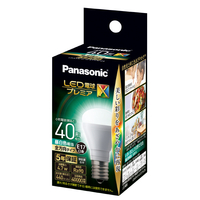 パナソニック LED電球 E17口金 全光束440lm(4．7W 小型電球タイプ 全方向タイプ) 昼白色相当 LDA5NDGE17SZ4