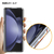 araree Galaxy Z Fold 5用ケース Nukin ブラック AR25270GZFD5-イメージ10
