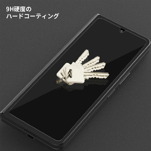 araree Galaxy Z Fold 5用CORE フロントディスプレイ用強化ガラス(2枚入り) AR25271GZFD5-イメージ8