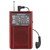 オーム電機 AM/FMポケットラジオ 電池長持ちタイプ AudioComm レッド RAD-P136N-R-イメージ3