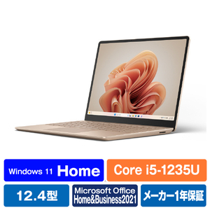 マイクロソフト Surface Laptop Go 3(i5/8GB/256GB) サンドストーン XK1-00015-イメージ1
