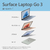 マイクロソフト Surface Laptop Go 3(i5/8GB/256GB) サンドストーン XK1-00015-イメージ12