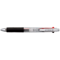 三菱鉛筆 ジェットストリーム3色ボールペン0.7透明 1本 F820967-SXE340007.T