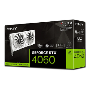 PNY グラフィックカード PNY GeFORCE RTX 4060 8GB XLR8 Gaming OC DUAL FAN WHITE EDITION VCG40608DFWXPB1O-イメージ12