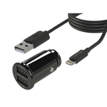 AXS MFi 認証 コンパクトチャージャー&USB-A-Lightningケーブル付 X-279