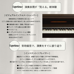 カシオ 電子ピアノ CELVIANO ローズウッド調 AP-S450BN-イメージ11