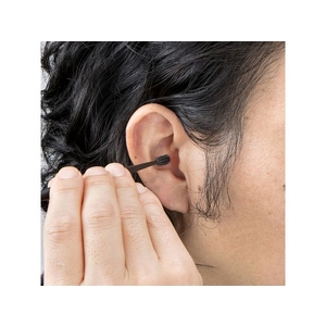 グリーンベル GREENBELL/らせん式ゴムの耳かき(大きめブラシ) ブラック FC204JB-1373603-イメージ5