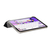 バッファロー iPad mini(第6世代)用ハイブリッドマットレザーケース ブラック BSIPD2108CHLBK-イメージ4
