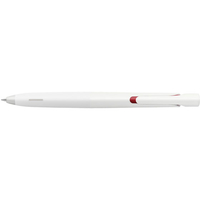 ゼブラ エマルジョンボールペン ブレン 0.7mm 白軸 赤インク F040603-BA88-R