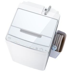 東芝 10．0kg全自動洗濯機 オリジナル ZABOON グランホワイト AW-10DPE2(W)-イメージ2