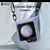 araree Galaxy Z Flip5用ケース ショルダーストラップ付き CANVAS DIARY ブラック AR25283GZFP5-イメージ4