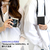 araree Galaxy Z Flip5用ケース ショルダーストラップ付き CANVAS DIARY ブラック AR25283GZFP5-イメージ5