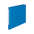 コクヨ レターファイル(色厚板紙) A3ヨコ とじ厚12mm 青 1冊 F804683-ﾌ-558B