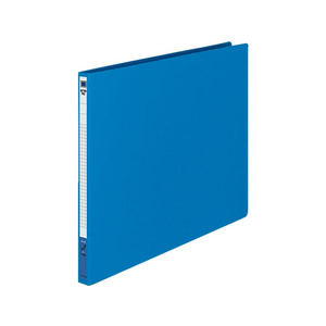 コクヨ レターファイル(色厚板紙) A3ヨコ とじ厚12mm 青 1冊 F804683-ﾌ-558B-イメージ1