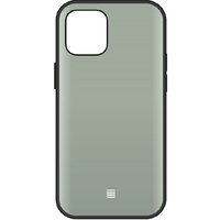 グルマンディーズ iPhone 13 Pro用耐衝撃ケース IIIIfit マットグリーン IFT-85MGR