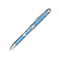 セーラー万年筆 複合筆記具(2色ボールペン+シャープペンシル) 優美蒔絵 蝶 メタルブルー ﾕｳﾋﾞﾏｷｴ2ﾌﾟﾗｽSﾁﾖｳMBE333244