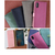 HANSMARE iPhone XS Max用CALF Diary ワインピンク HAN14288I65-イメージ6
