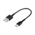 BUFFALO USB2．0ケーブル(Type-A to Type-C) 0．1m ブラック BSMPCAC101BK-イメージ1