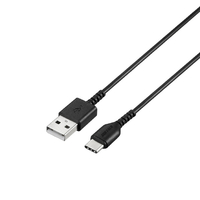 BUFFALO USB2．0ケーブル(Type-A to Type-C) 0．5m ブラック BSMPCAC105BK