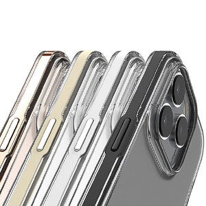 motomo iPhone 14 Pro用ケース INO Achrome Shield Strap Case クロームブラック MT24292I14PBK-イメージ5