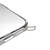 motomo iPhone 14 Pro用ケース INO Achrome Shield Strap Case クロームブラック MT24292I14PBK-イメージ2