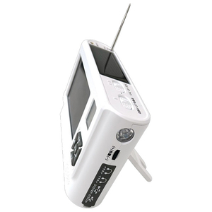 ベルソス 4．3インチ液晶搭載 ポータブルテレビラジオ ホワイト VS-AK43Y-イメージ6