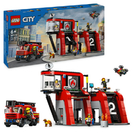 レゴジャパン LEGO シティ 60414 消防署と消防車 60414ｼﾖｳﾎﾞｳｼﾖﾄｼﾖｳﾎﾞｳｼﾔ