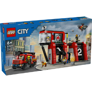 レゴジャパン LEGO シティ 60414 消防署と消防車 60414ｼﾖｳﾎﾞｳｼﾖﾄｼﾖｳﾎﾞｳｼﾔ-イメージ2