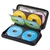 サンワサプライ DVD・CDセミハードケース（96枚収納） ブラック FCD-WL96BK-イメージ1