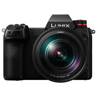 パナソニック デジタル一眼カメラ・Mキット(標準ズームレンズ付属) LUMIX S1R ブラック DCS1RMK