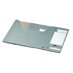 コクヨ ファイルボックス-FS〈Dタイプ〉A4ヨコ 背幅102mm 青 1冊 F805160-A4-LFD-B-イメージ4