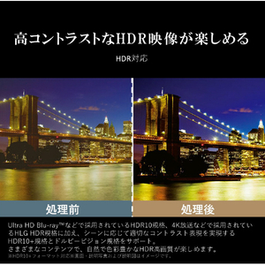 TOSHIBA/REGZA 65V型4Kチューナー内蔵4K対応液晶テレビ ECモデル E350Mシリーズ 65E350M-イメージ19