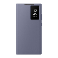 Samsung Galaxy S24 Ultra用Smart View Wallet Case Violet EF-ZS928CVEGJP