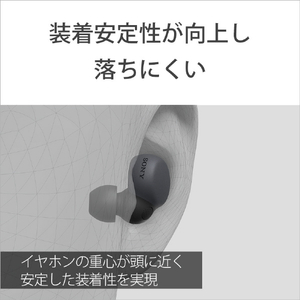 SONY ワイヤレスノイズキャンセリングステレオヘッドセット ホワイト WF-LS900N W-イメージ4