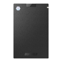 BUFFALO USB3．2(Gen1) ポータブルSSD(500GB) ブラック SSD-PGVB500U3-B