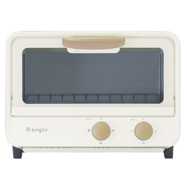 e angle オーブントースター モカホワイト ANGC-OTW10-A-MW
