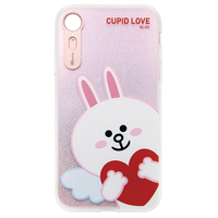 LINE FRIENDS iPhone XR用ケース LIGHT UP CASE CUPID LOVE コニーハート KCL-LCL008