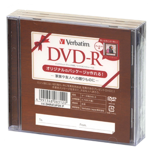 Verbatim データ用DVD-R 4.7GB 16倍速 3枚パック DHR47JP3V-P-イメージ1
