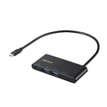 バッファロー USB 3．2(Gen 2)バスパワー4ポートPD対応ハブ ブラック BSH4U500C1PBK