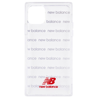 エム・ディー・シー iPhone 11用TPUスクエアクリアケース New Balance レッド MD-74334-2