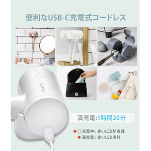 CLEAND 歯ブラシUV除菌乾燥機 T-dryer ホワイト CL20314-イメージ12