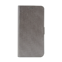 Zenus iPhone XS/X用Metallic Diary シルバー Z10315I8