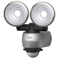 ムサシ 7．5W×2灯 LEDセンサーライト RITEX LEDAC315