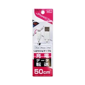 カシムラ USB充電&同期ケーブル(50cm) iPod/iPhone/iPad用 KL-15-イメージ2