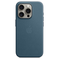 Apple MagSafe対応iPhone 15 Proファインウーブンケース パシフィックブルー MT4Q3FE/A