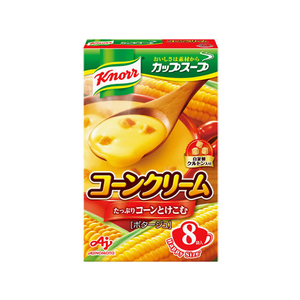 味の素 クノール カップスープ コーンクリーム 8袋入 F800158-イメージ1