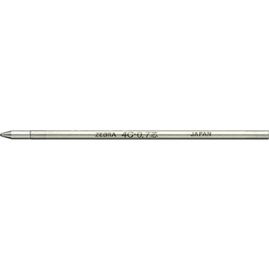 ゼブラ 油性ボールペン替芯4C-0.7芯 黒 F577287-BR-8A-4C-BK-イメージ1