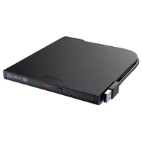BUFFALO USB3．2(Gen1)ポータブルDVD 再生・書込みソフト添付 ブラック DVSM-PTS8U3-BKB